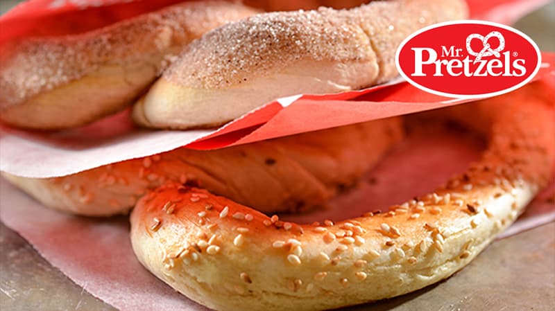 פרעצל קלאסי סוכר קינמון ברשת Mr.Pretzels